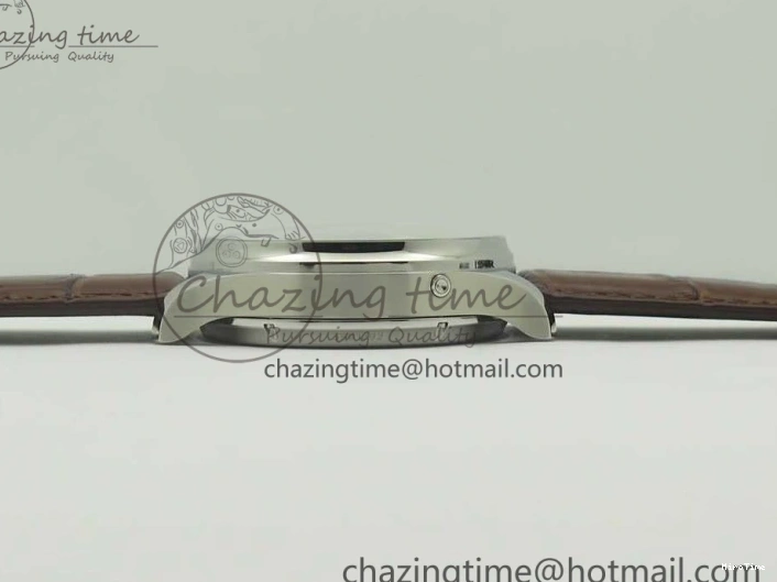 MIROTIME 0127 Lightweight Portuguese Tourbillon IW504602 SS ZF Best Edition Gray Dial on Brown Leather Strap 7177